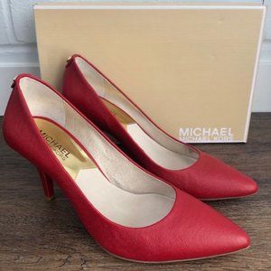 Michael Kors Flex Mid Pump RED
